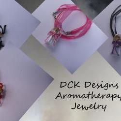Aromatherapy charm necklace